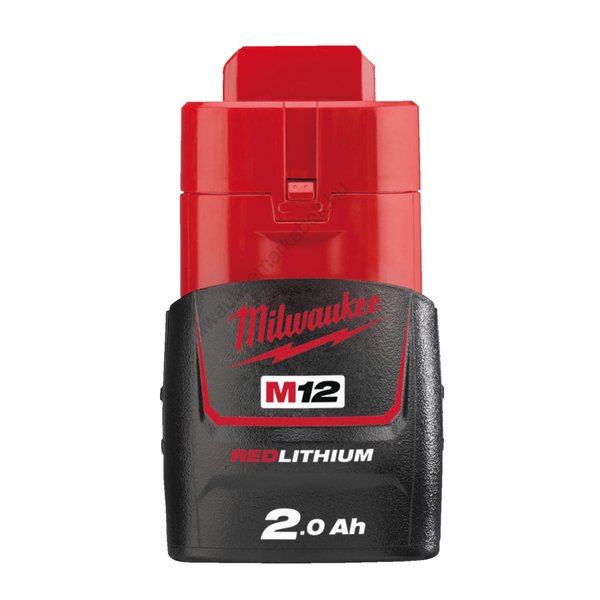 Milwaukee M12 2.0 Ah akkumulátor | M12 B2 (4932430064)