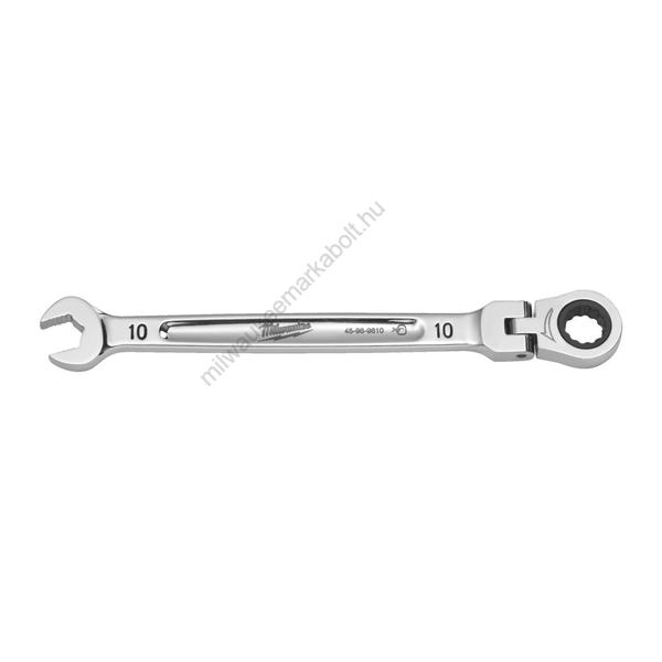Milwaukee MAXBITE™ csuklós fejű racsnis csillag-villáskulcs - 10 mm | 4932480183
