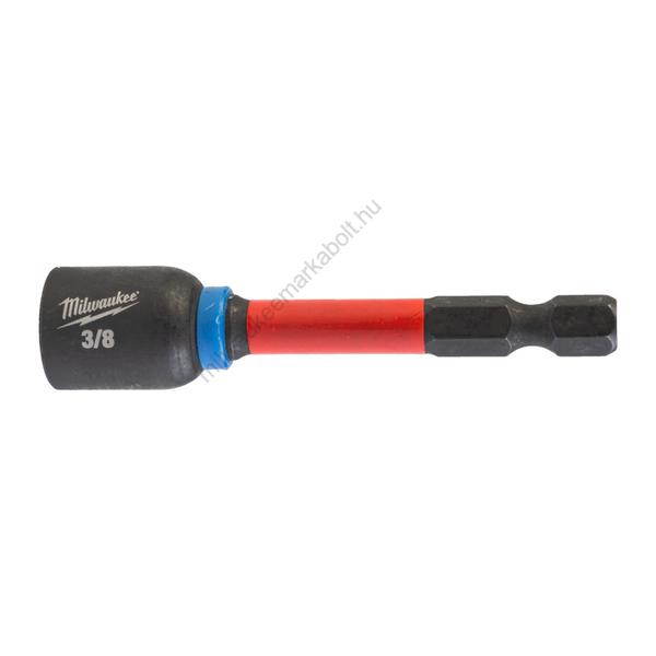 Milwaukee 1/4" HEX befogású, mágneses gépi dugókulcs 3/8" x 65 mm | 4932492440