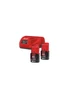 Milwaukee M12 NRG PACK (2 x 2,0 Ah akkumulátor és C12 C töltő) | M12 NRG-202 (4933459209)