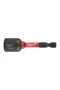 Milwaukee 1/4&quot; HEX befogású, mágneses gépi dugókulcs 12 x 65 mm | 4932492442