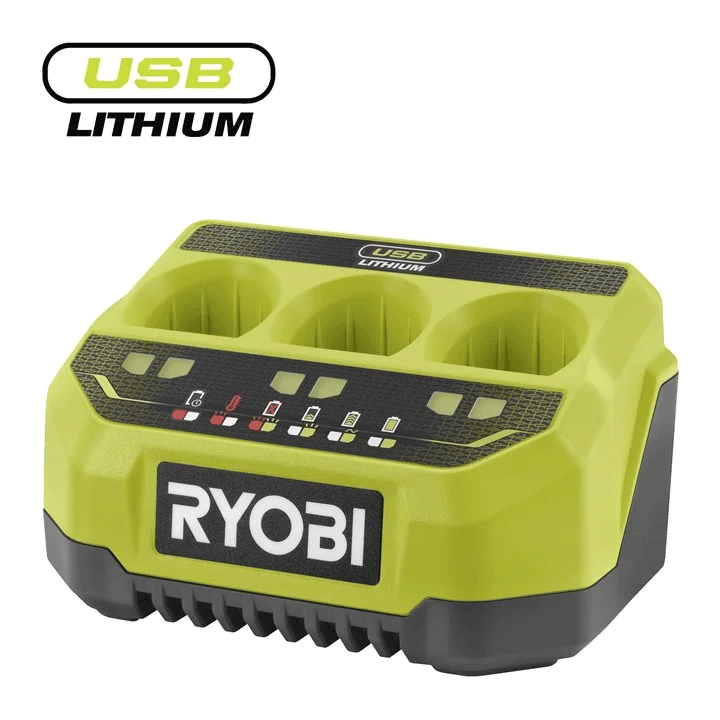 Ryobi 4V USB LITHIUM 3 portos töltő | RC43P (5133006180)