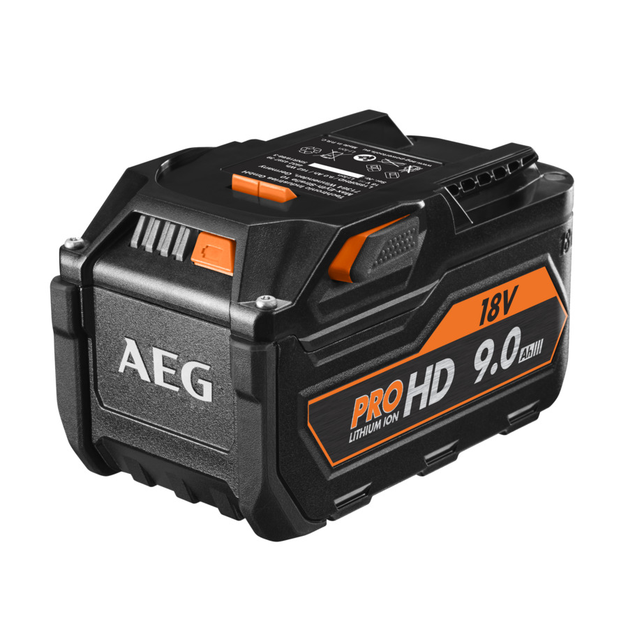 AEG 18 V 9.0 Ah HD nagy teljesítményű akkumulátor I 4932464231